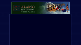 What Alamoflag.com website looked like in 2017 (6 years ago)
