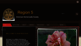 What Ahsregion5.org website looked like in 2017 (6 years ago)