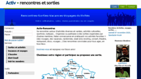 What Activ-rencontres.com website looked like in 2017 (6 years ago)