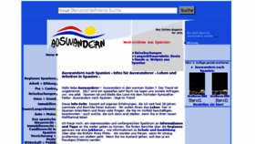 What Auswandern.com website looked like in 2017 (6 years ago)
