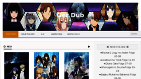 What Anime-kishi-ger-dub.tv website looked like in 2017 (6 years ago)