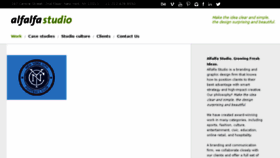 What Alfalfastudio.com website looked like in 2017 (6 years ago)