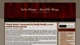 What Artsstage-seattlerage.com website looked like in 2017 (6 years ago)