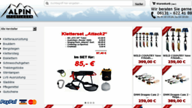 What Alpinsportladen.de website looked like in 2017 (6 years ago)
