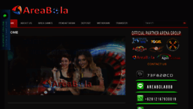 What Areabola.com website looked like in 2017 (6 years ago)