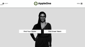 What Appleone.ca website looked like in 2017 (6 years ago)