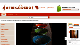 What Afrika-deko.net website looked like in 2017 (6 years ago)