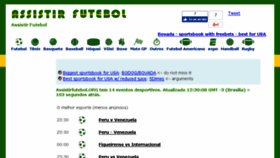 What Assistirfutebol.tv website looked like in 2017 (6 years ago)