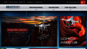 What Area51drones.com website looked like in 2017 (6 years ago)
