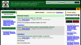 What Admsia.poltekkesjkt2.ac.id website looked like in 2017 (6 years ago)