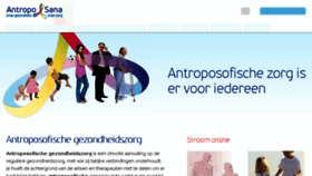 What Antroposana.nl website looked like in 2017 (6 years ago)