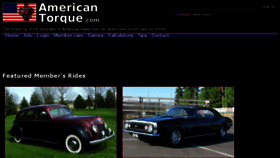 What Americantorque.com website looked like in 2017 (6 years ago)