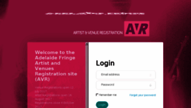 What Avr.adelaidefringe.com.au website looked like in 2017 (6 years ago)