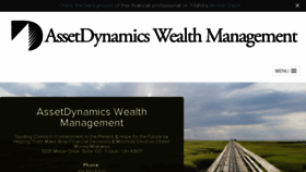What Assetdynamics.com website looked like in 2017 (6 years ago)