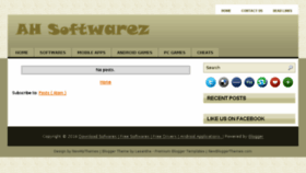 What Ahsoftwarez.blogspot.com website looked like in 2017 (6 years ago)