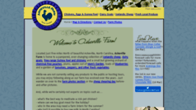 What Ashevillefarm.com website looked like in 2017 (6 years ago)