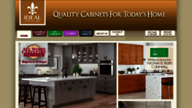 What Awcabinetry.com website looked like in 2017 (6 years ago)