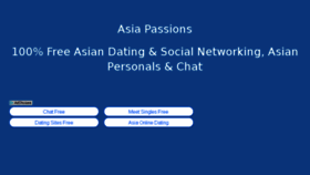 What Asiapassions.com website looked like in 2017 (6 years ago)