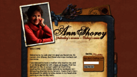 What Annshorey.com website looked like in 2017 (6 years ago)