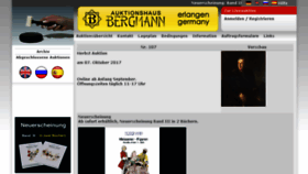 What Auction-bergmann.de website looked like in 2017 (6 years ago)