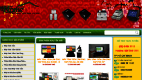 What Anphatshop.vn website looked like in 2017 (6 years ago)