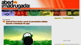 What Abertoatedemadrugada.pt website looked like in 2017 (6 years ago)