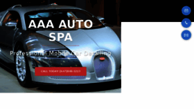 What Aaaautospa.com website looked like in 2017 (6 years ago)