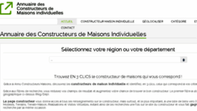 What Annu-constructeurs-maisons.fr website looked like in 2017 (6 years ago)