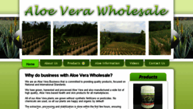 What Aloeverawholesale.com website looked like in 2017 (6 years ago)