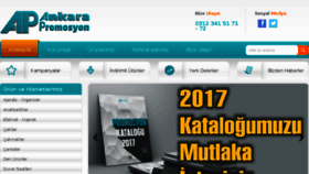 What Ankarapromosyon.com website looked like in 2017 (6 years ago)