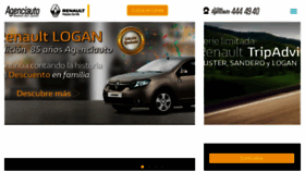 What Agenciauto.com website looked like in 2017 (6 years ago)