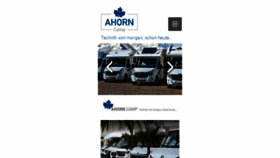 What Ahorn-wohnmobile.de website looked like in 2017 (6 years ago)