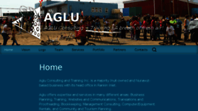 What Aglu.ca website looked like in 2017 (6 years ago)