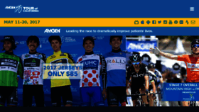 What Amgentourofcalifornia.com website looked like in 2017 (7 years ago)