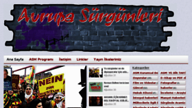 What Avrupasurgunleri.com website looked like in 2017 (6 years ago)