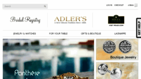 What Adlersjewelry.com website looked like in 2017 (6 years ago)