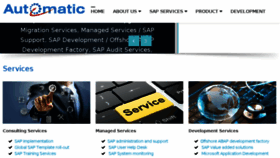 What Automaticinfotech.com website looked like in 2017 (6 years ago)