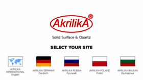 What Akrilika.com website looked like in 2017 (6 years ago)