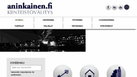 What Aninkainen.fi website looked like in 2017 (6 years ago)