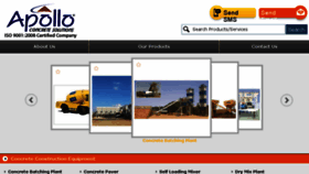 What Apolloconcreteproducts.com website looked like in 2017 (8 years ago)