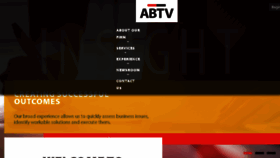 What Abtv.com website looked like in 2017 (6 years ago)