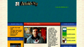 What Arnoldsway.com website looked like in 2017 (6 years ago)