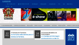 What Anhanguera.edu.br website looked like in 2017 (6 years ago)