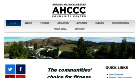 What Ahccc.org website looked like in 2017 (6 years ago)