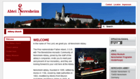 What Abtei-neresheim.de website looked like in 2017 (6 years ago)