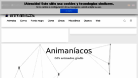 What Animaniacos.com website looked like in 2017 (6 years ago)
