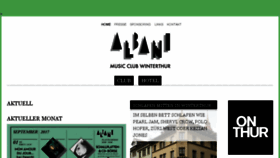 What Albani.ch website looked like in 2017 (6 years ago)