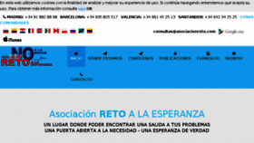 What Asociacionreto.com website looked like in 2017 (6 years ago)
