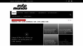 What Automundo.pe website looked like in 2017 (6 years ago)