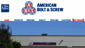 What Absfasteners.com website looked like in 2017 (6 years ago)